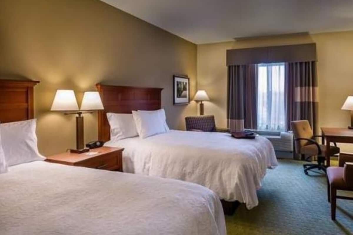 In-room safe, desk, laptop workspace, iron/ironing board