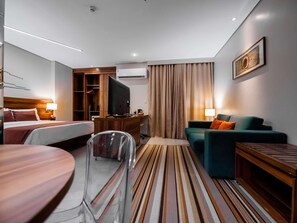Superior Suite, 1 King Bed with Sofa bed | Minibar, desk, free WiFi, bed sheets