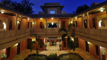 Overnattingsstedets uteområder