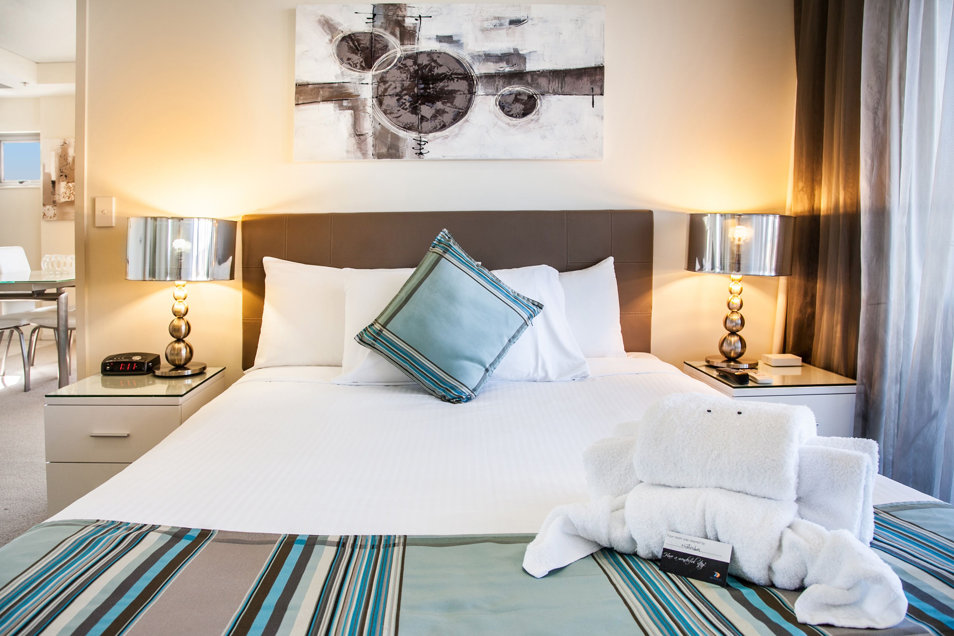 2 bedrooms, individually furnished, soundproofing, iron/ironing board