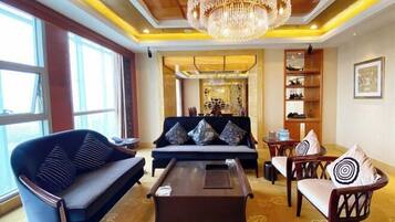 In-room safe, iron/ironing board, alarm clocks