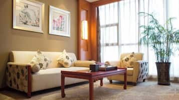 In-room safe, iron/ironing board, alarm clocks