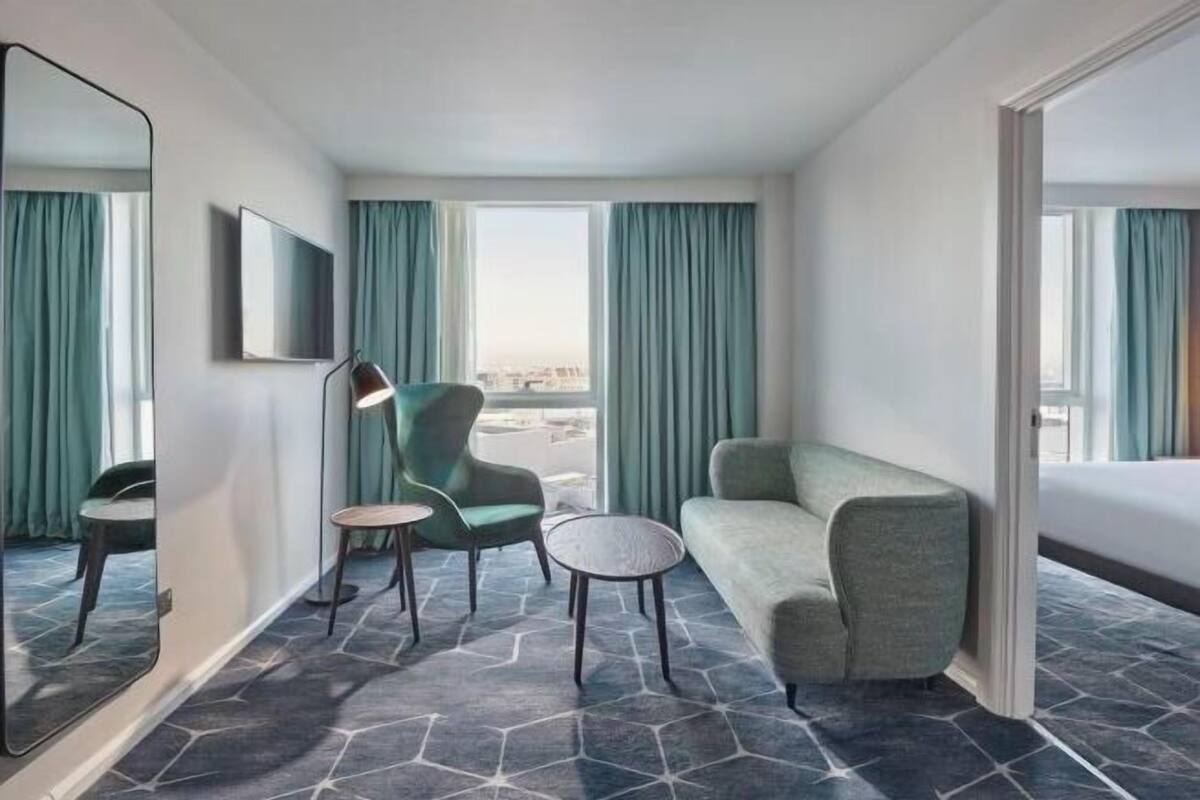 1 bedroom, hypo-allergenic bedding, in-room safe, desk