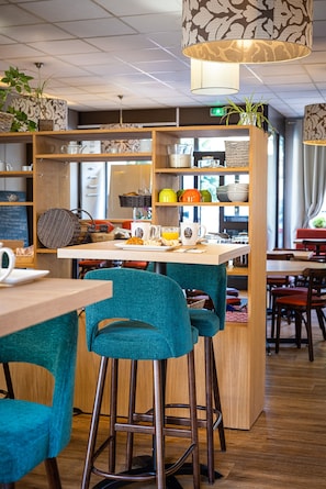 Daily buffet breakfast (EUR 12 per person)