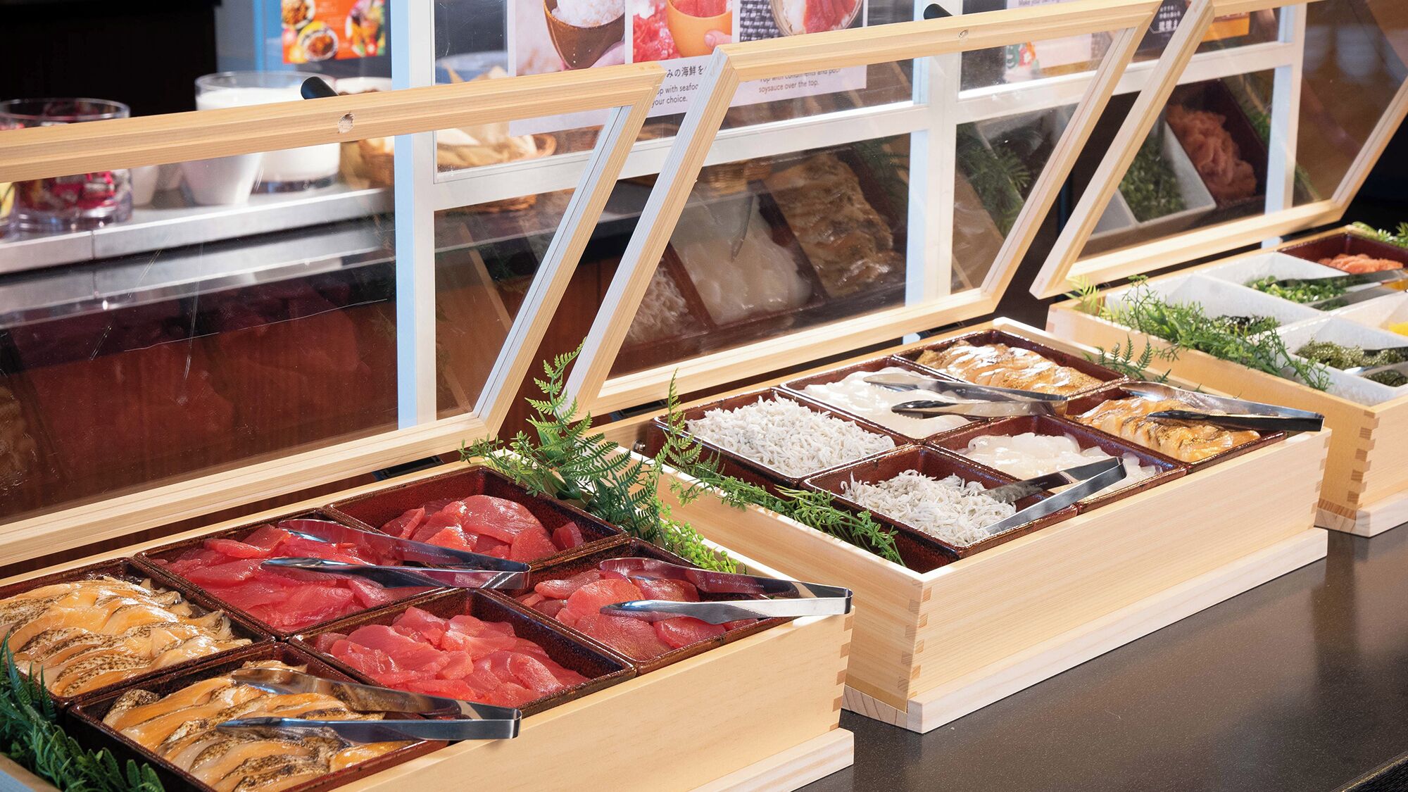 朝食ビュッフェ