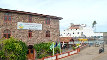 Fassade der Unterkunft