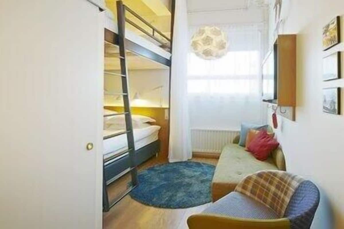 In-room safe, desk, laptop workspace, iron/ironing board