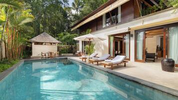 Villa, 2 Bedrooms (Garden Pool) | View from room