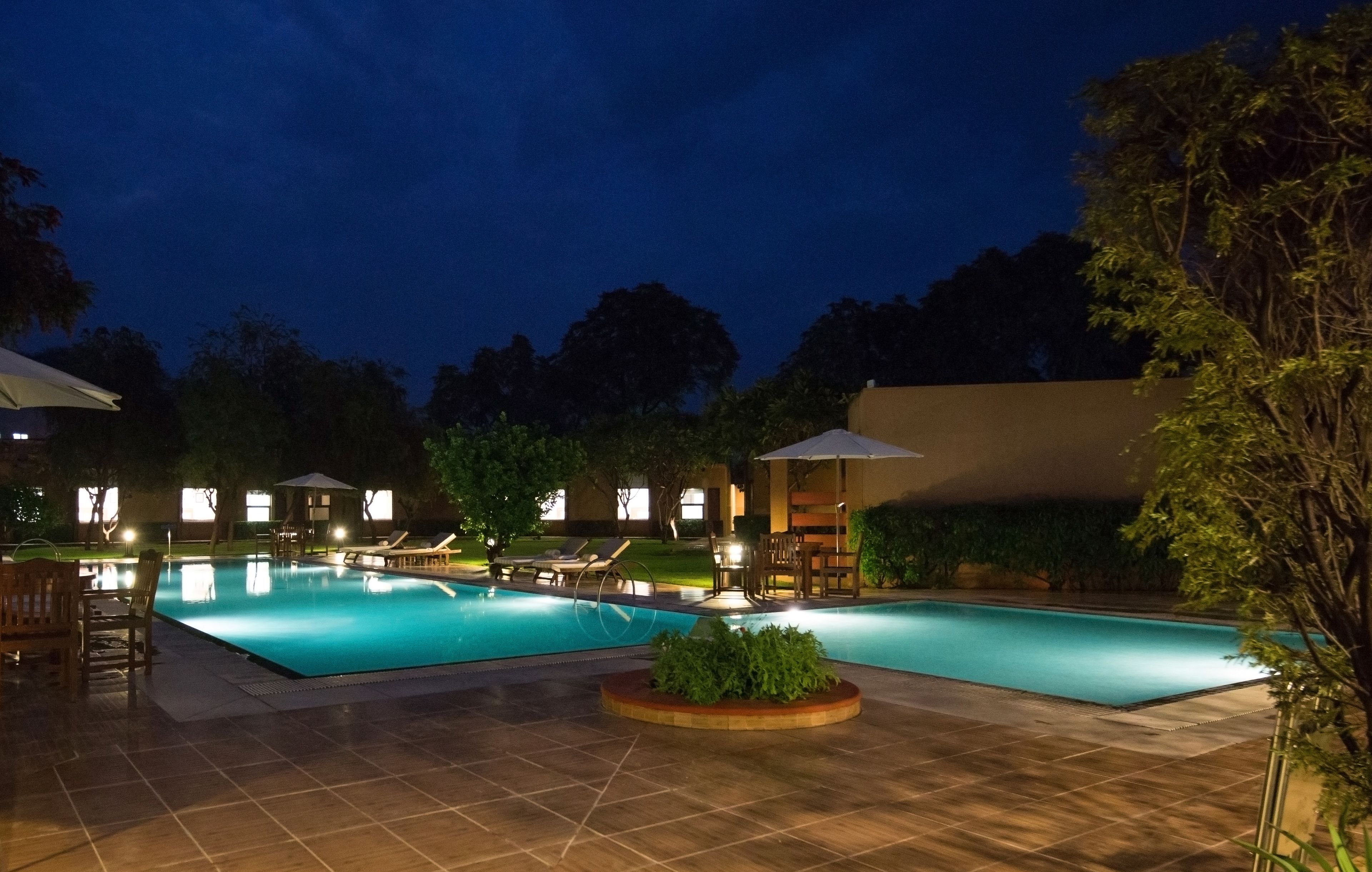 Alberca al aire libre 