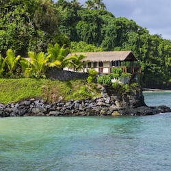Maison Lune de Miel, 1 très grand lit, piscine privée, vue océan (Point)