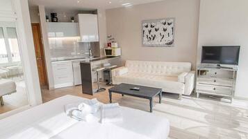 Studio Suite | Living room | Flat-screen TV