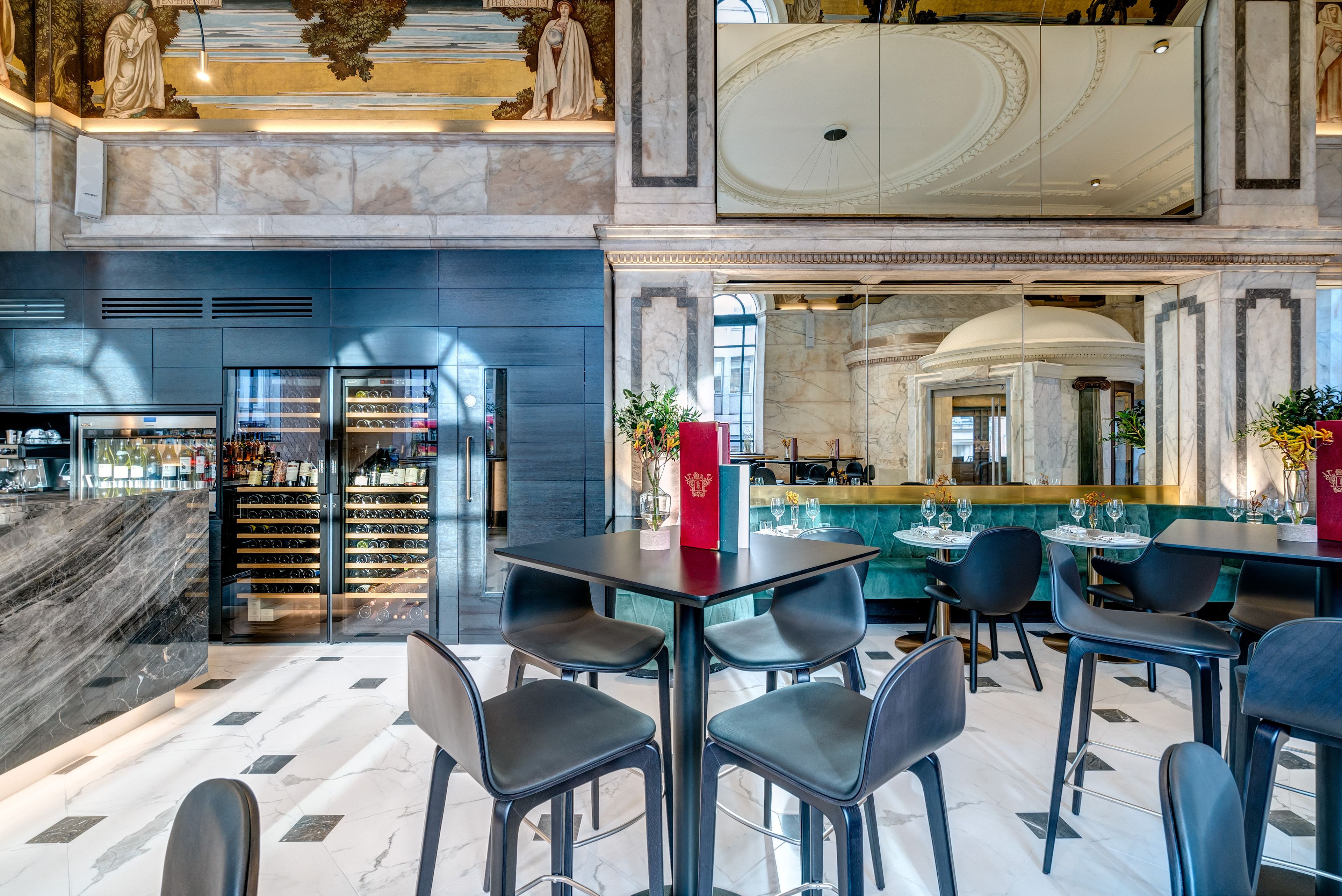 breakfast, lunch and dinner served