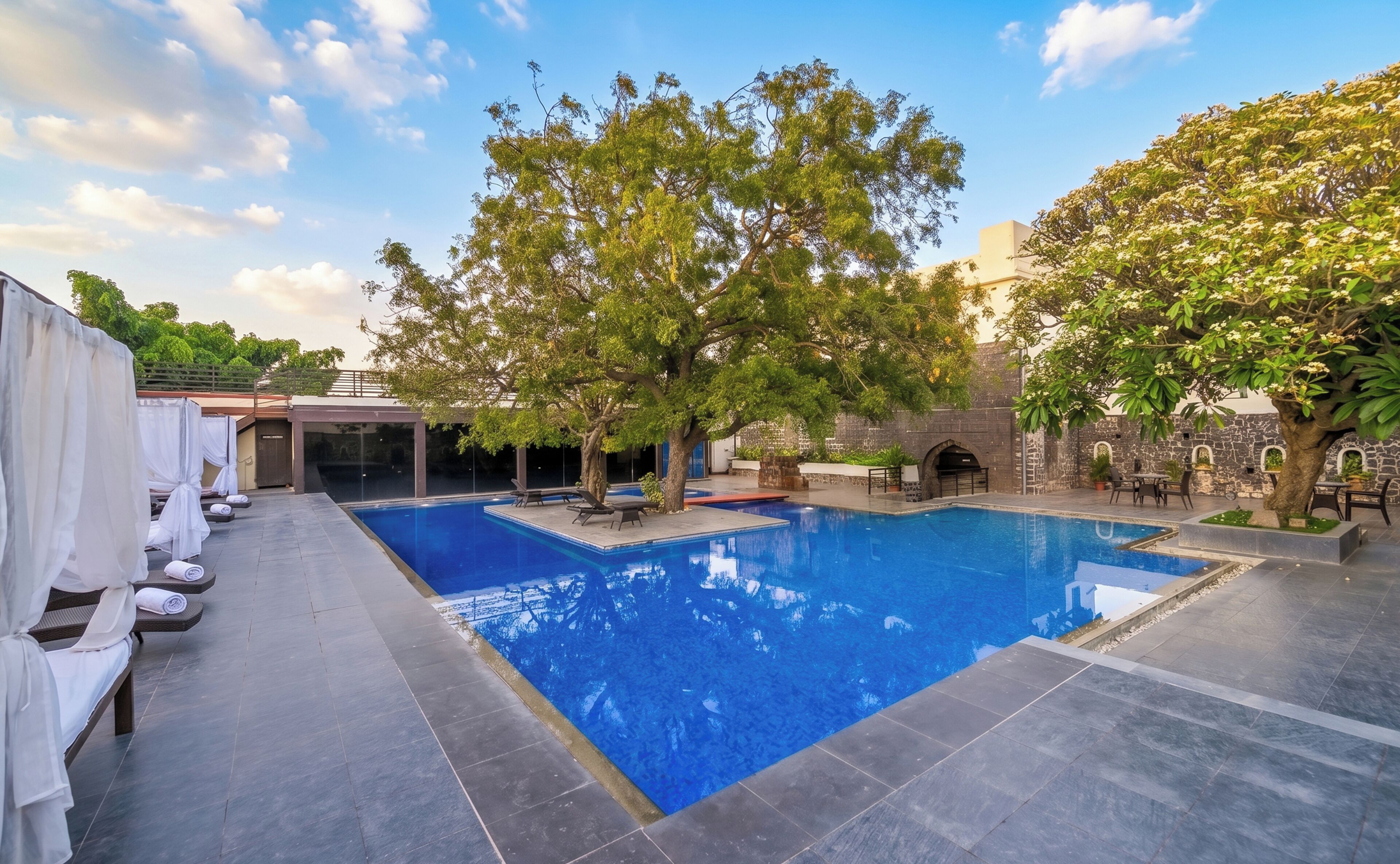 Outdoor pool