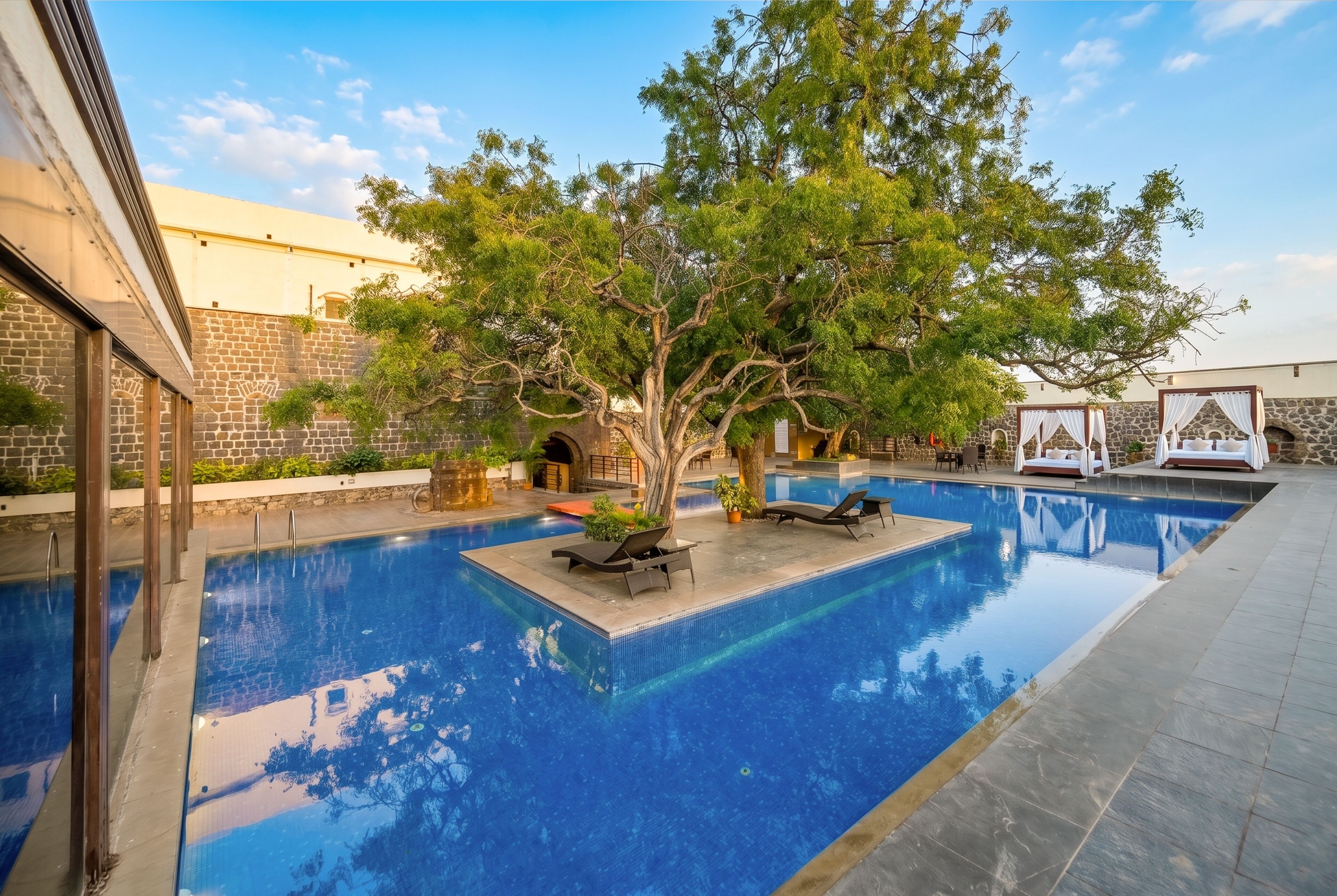Outdoor pool