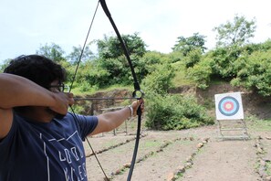Archery - Fort JadhavGADH - A GADH Heritage Hotel (Sasvad)