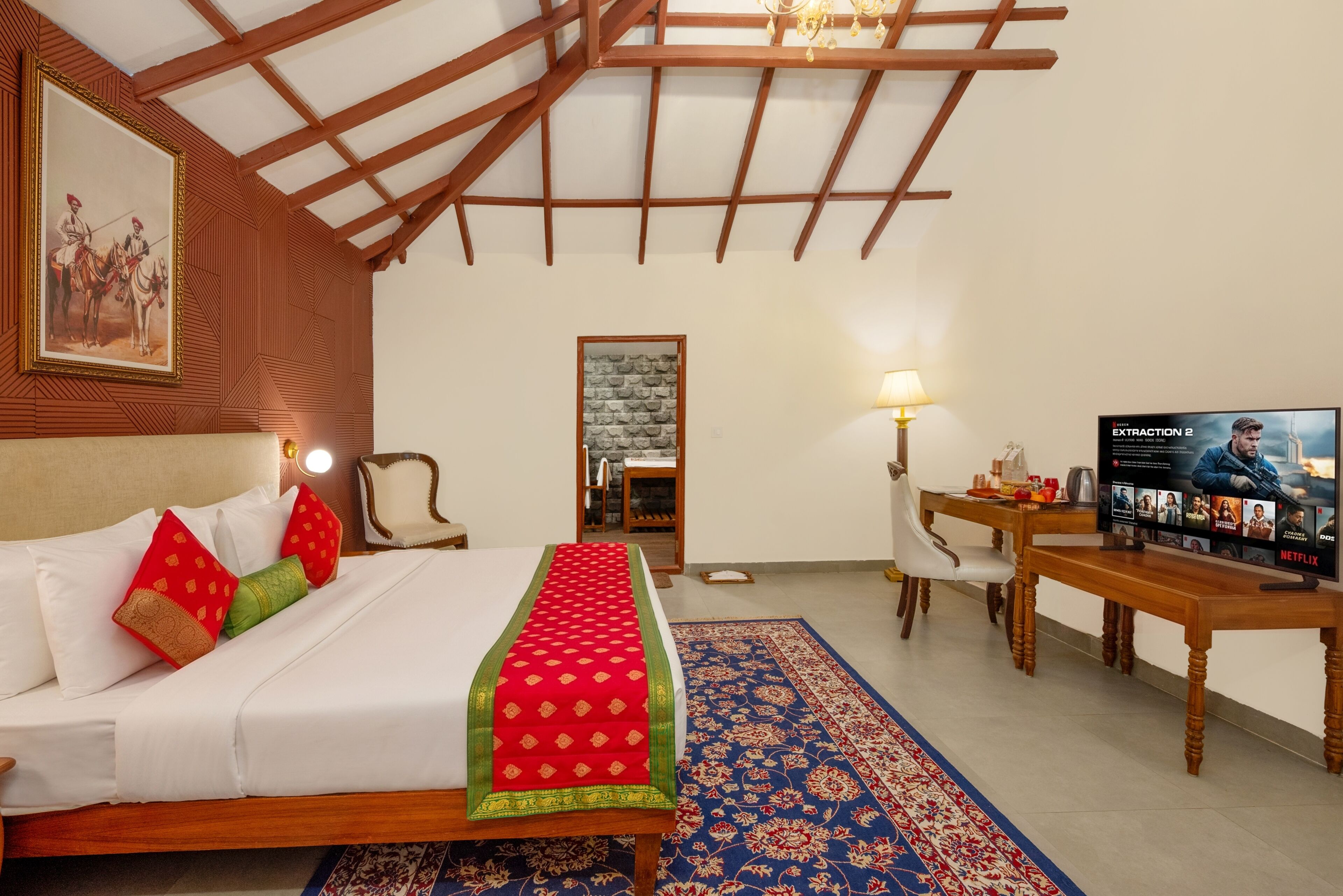 Neem Forest Cottage In Room SPA (Aroma/Swedish) for couple (45 min. with prior appointment) | Premium bedding, in-room safe, desk, laptop workspace