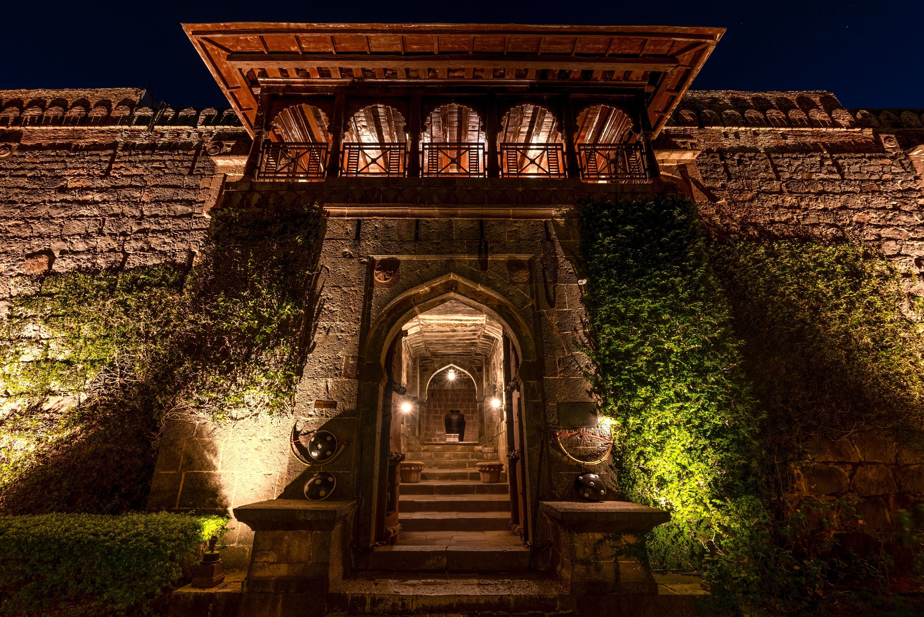 Front of property - evening/night