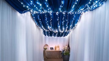 Indoor wedding