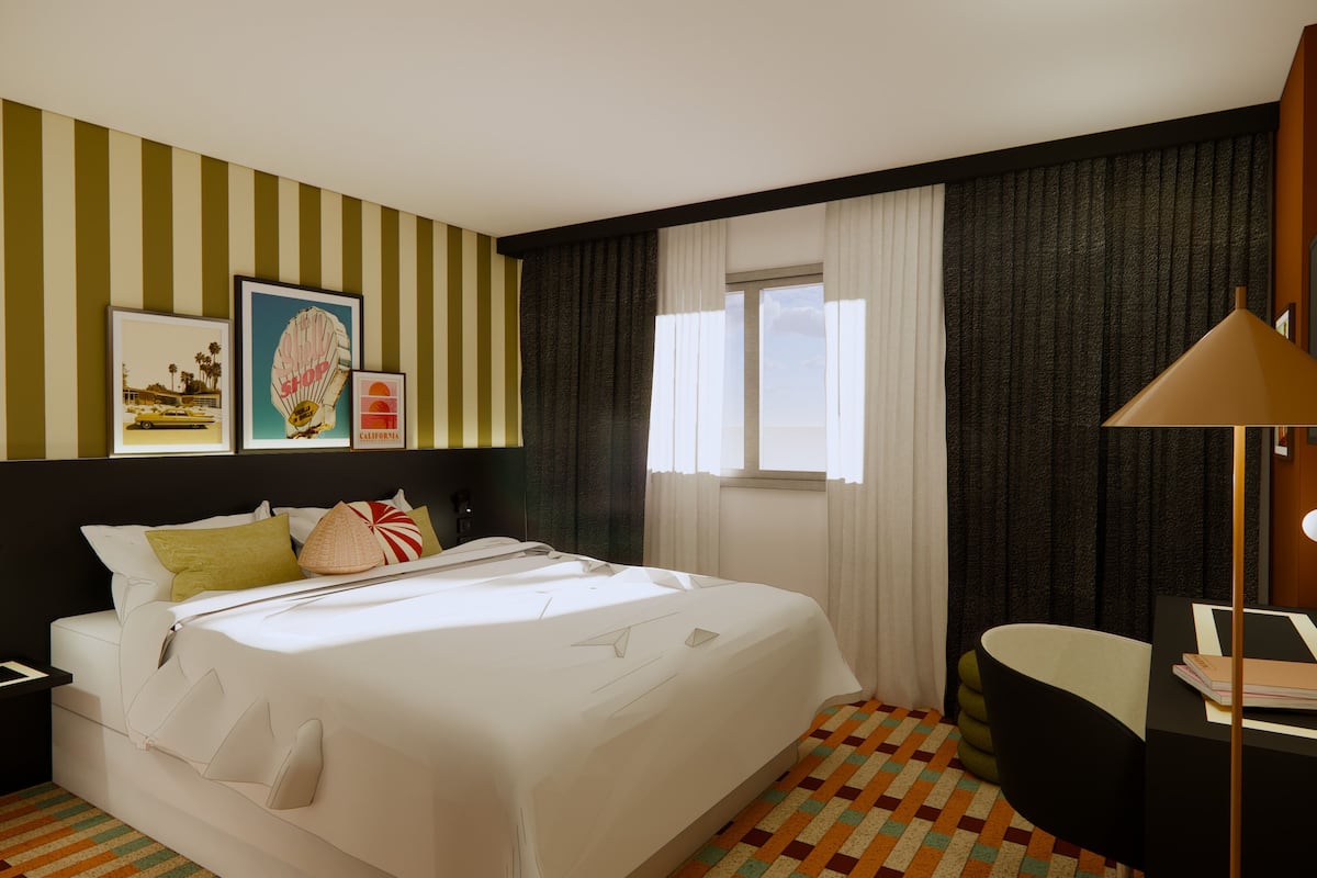 Standard-Doppel- oder -Zweibettzimmer