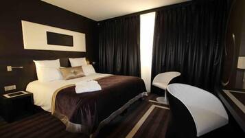 1 chambre, literie de qualité supérieure, bureau