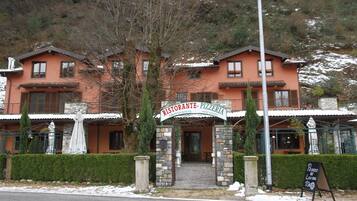 Fassade der Unterkunft