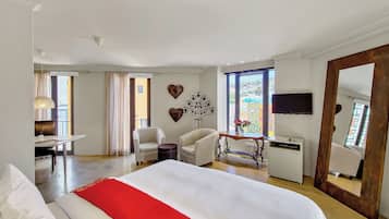 Suíte luxo (B+B) | 1 quarto, roupas de cama de algodão egípcio, roupas de cama premium