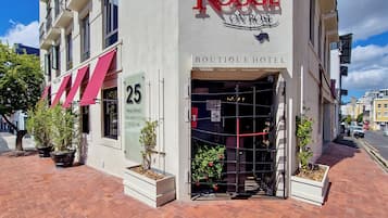 Facciata della struttura