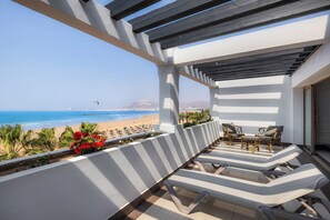 Suite, Balcony, Sea View | Balcony view - Hotel Riu Palace Tikida Agadir - All Inclusive (Agadir)