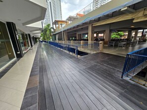 Voorkant van accommodatie