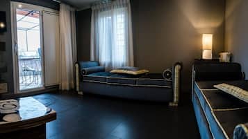 Standard-Vierbettzimmer | Italienische BettbezĂŒge von Frette, hochwertige Bettwaren