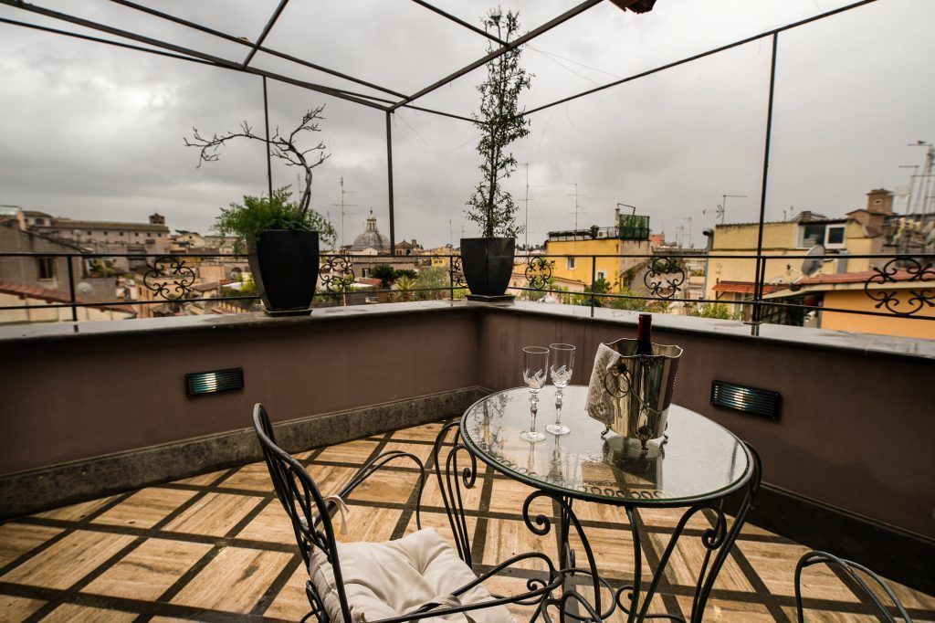 standard quadruple room | terrace/patio