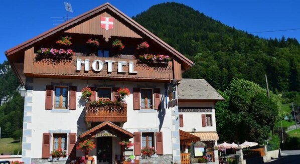 Façade de l’hébergement