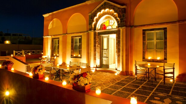 Terrace/patio - Markezinis Suites (Santorini)