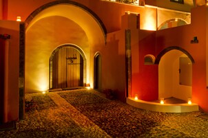 Entrada de la propiedad