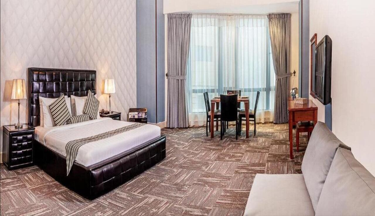 Premium bedding, down comforters, Tempur-Pedic beds, in-room safe