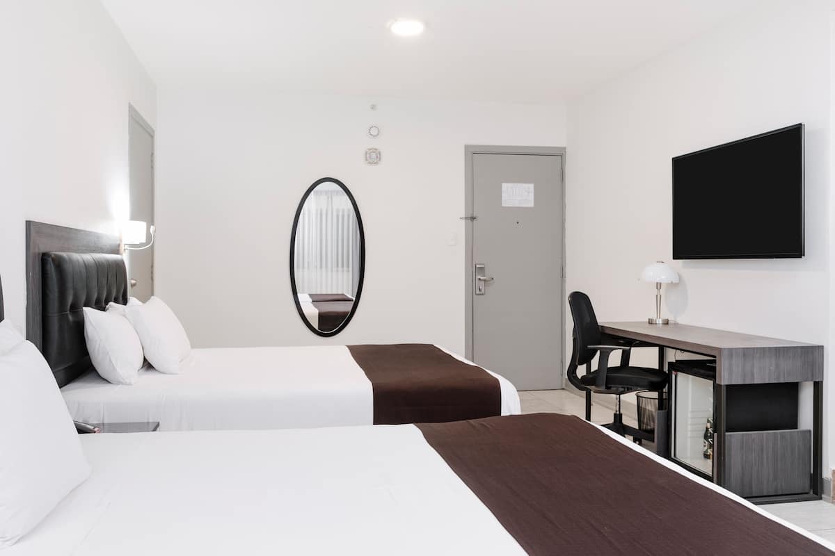 Chambre, 2 lits doubles, non-fumeur