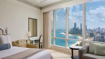 Superior Room, 2 Double Beds, Partial Sea View