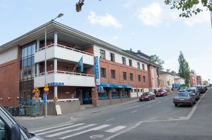 Overnatningsstedets facade