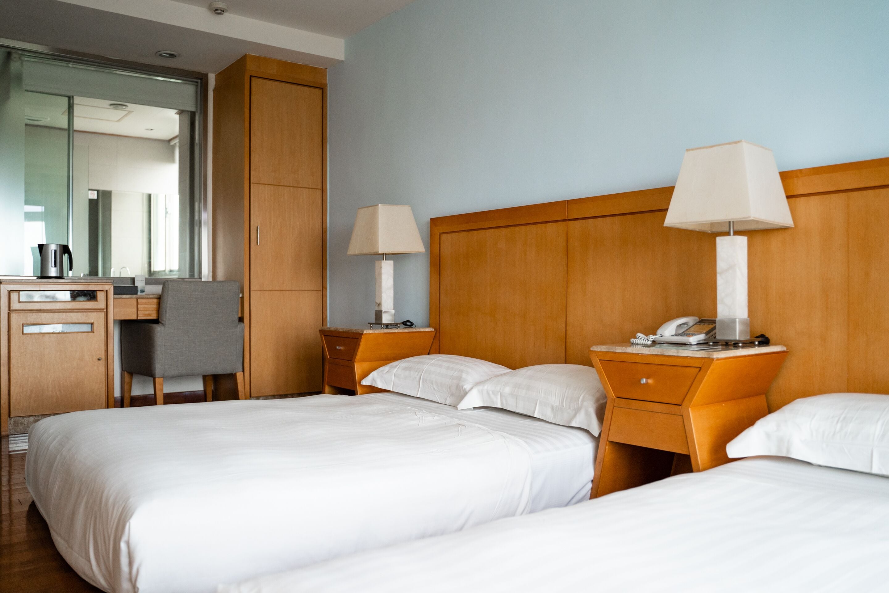 family deluxe room w/ balcony | down duvets, minibar, in-room safe, desk