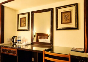 In-room safe, iron/ironing board (on request), WiFi (free), bed sheets - New Dodoma Hotel (Dodoma)