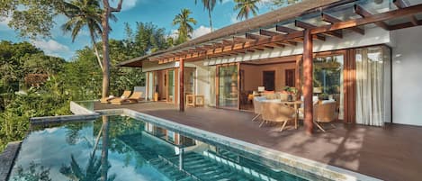 Royal Room, 2 Bedrooms, Garden View | Pool | 3 outdoor pools, pool umbrellas, pool loungers