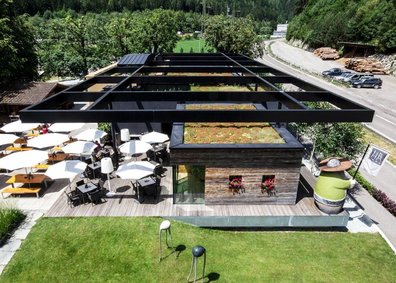 Enceinte de l’hébergement