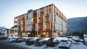 Overnatningsstedets facade