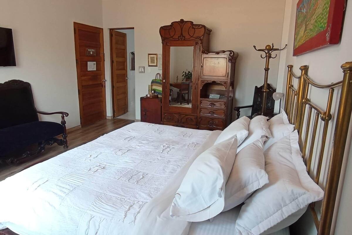 Premium bedding, down duvets, individually decorated