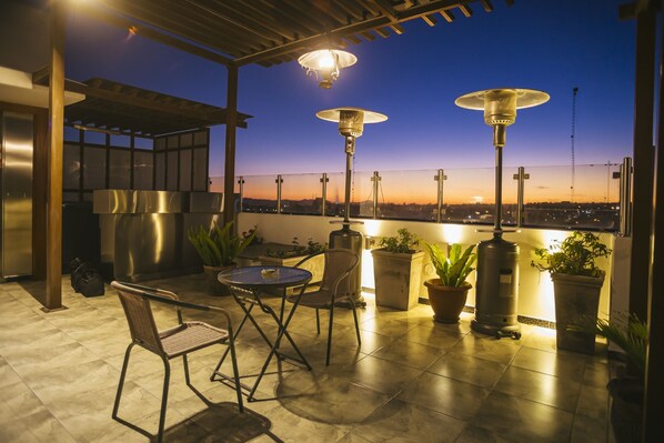 Rooftop terrace