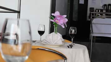 Couples dining