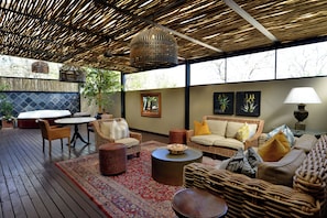 Suite Luxury, 1 letto king | Terrazza/patio