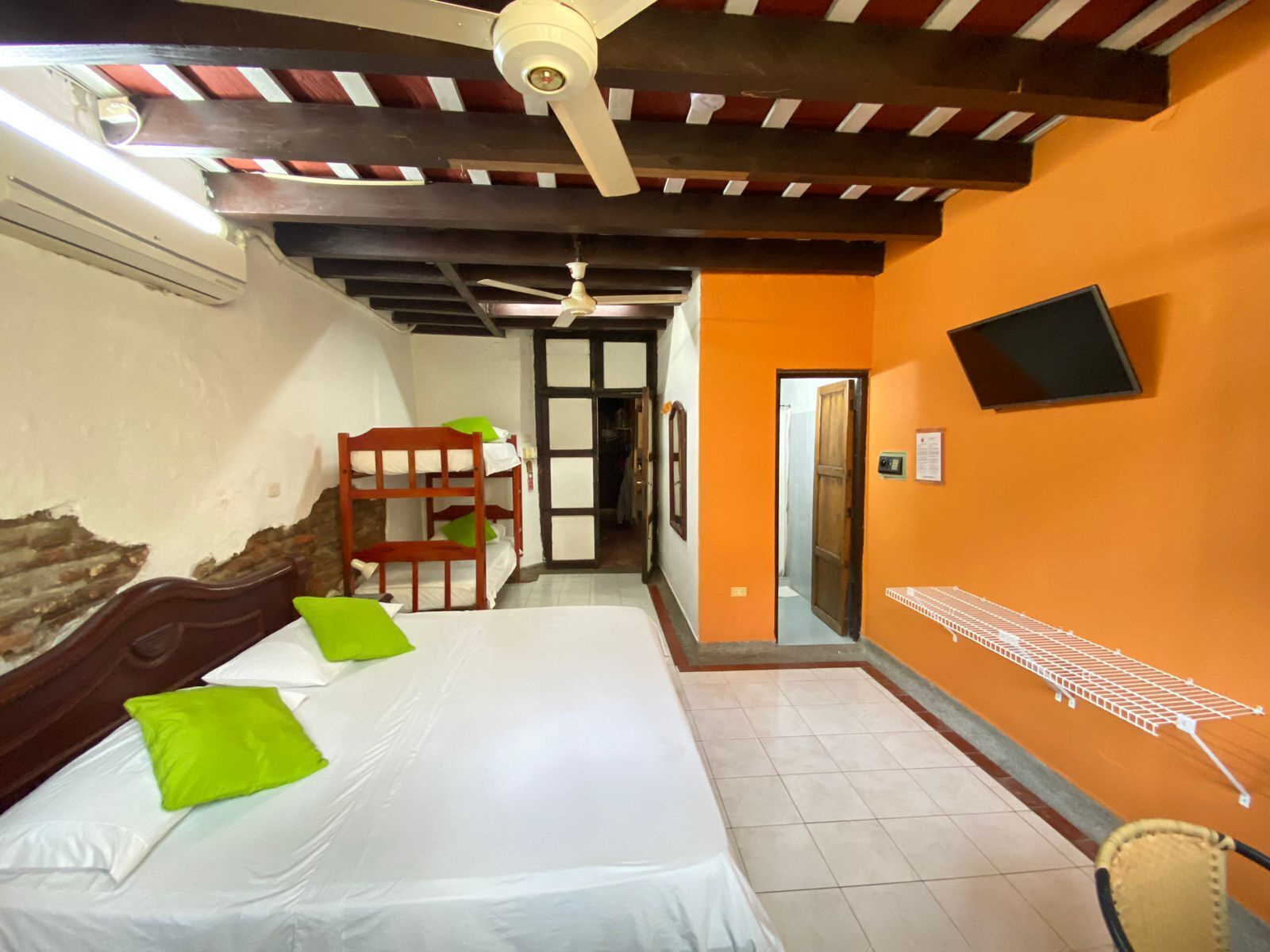 standard quadruple room | in-room safe, desk, iron/ironing board, free wifi