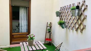 Standaard kamer, 1 twee- of 2 eenpersoonsbedden | Terras