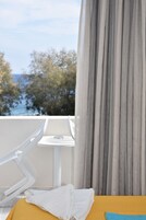 Traditional Double or Twin Room, Balcony, Beach View | Balcony
